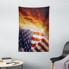 Sunset and Horizon Tapestry