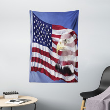 Bless America Flag Tapestry