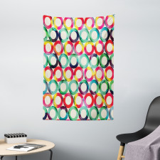 Retro Spots Tapestry