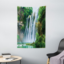 Green Botanic Nature Tapestry