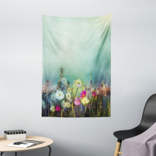 Dandelion Daisy Poppy Tapestry