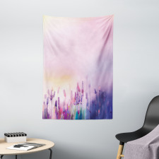 Lavender Violet Flowers Tapestry