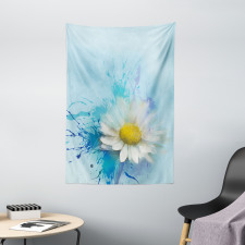Painting Effect Daisy Tapestry