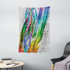 Colorful Retro Tapestry