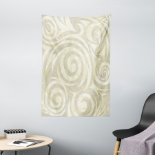 Vintage Swirling Floral Tapestry