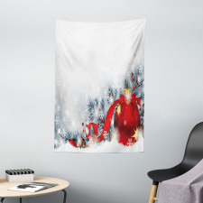 Snow Balls Tapestry