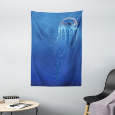 Blue Ocean Animal Tapestry