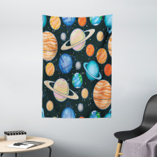 Galaxy Space Art Solar Tapestry