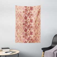 Vibrant Boho Flowers Tapestry