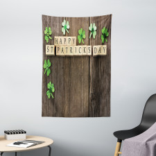 Paper Shamrocks Tapestry