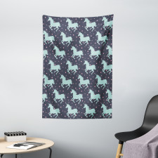 Unicorn Spot Stars Tapestry