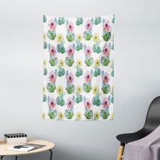 Mexican Plant Cactus Tapestry