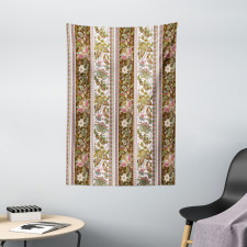 Persian Floral Pattern Tapestry