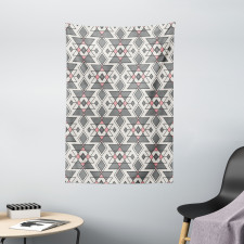 Geometric Aztec Ethnic Tapestry