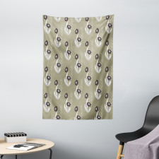 Flowers Dotted Tapestry