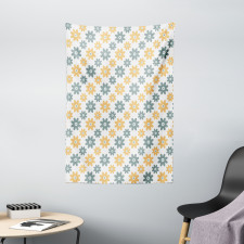 Retro Daisies Tapestry