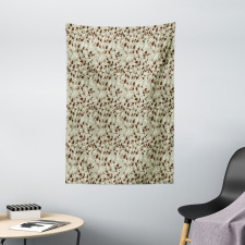 Florals Bud Swirls Tapestry