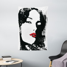Woman Cool Tapestry