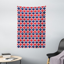 Half Triangles Tapestry