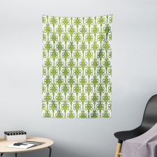 Entangled Clover Leaves Tapestry