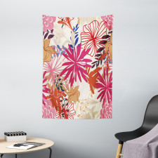 Vivid Floral Arrangement Tapestry