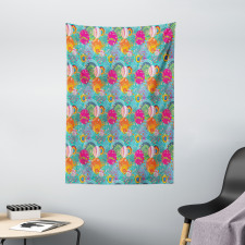Dandelion Vibrant Spring Tapestry