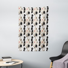 Exotic Tropical Petals Tapestry