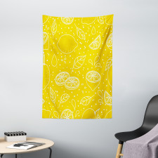 Juicy Lemons Tapestry