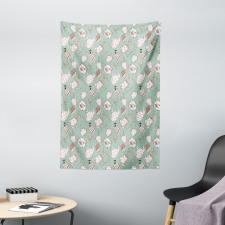 Dotted Pots and Cups Tapestry