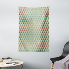 Mountain Shape Art Tapestry