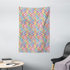 Abstract Vivid Motif Tapestry