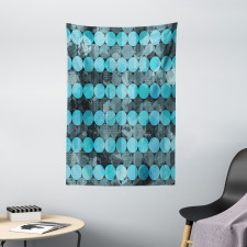 Contemporary Art Dots Tapestry