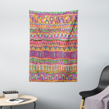 Watercolor Motif Tapestry