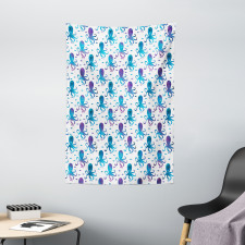 Polygonal Animal Design Tapestry