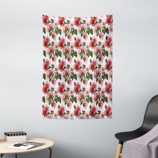 Hibiscus Exotic Flora Tapestry