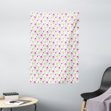 Summer Ice Cream Berry Tapestry