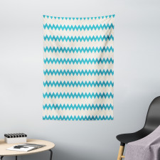 Zigzag Chevron Classical Tapestry