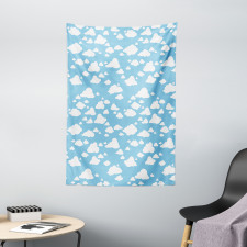 Clear Summer Sky Pattern Tapestry