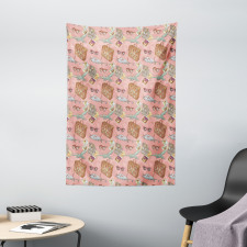 Bon Voyage Vacation Tapestry