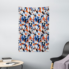 Colors Shapes Grid Tapestry