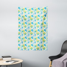 Pastel Whimsical Doodle Tapestry