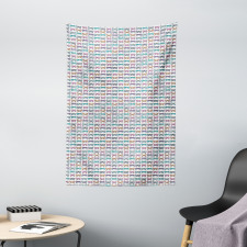 Eighties Retro Glasses Tapestry