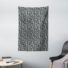 Pixel Art Illustration Tapestry