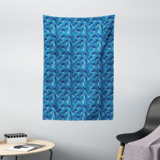 Aquatic Themed Design Tapestry