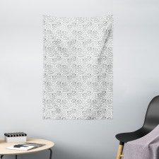 Tableware Pattern Tapestry