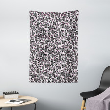 Pomegranate Floral Tapestry