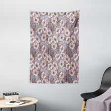 Poppy Buds Garden Art Tapestry