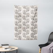 Chrysanthemums Floral Tapestry