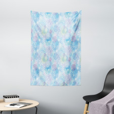 Bokeh Style Circles Tapestry