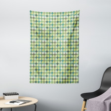 Traditional Argyle Green Tapestry